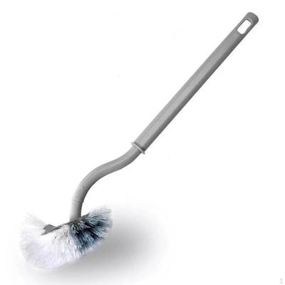 Toilet Cleaning Brush Scrubber Sturdy Effective Curved Bowl for