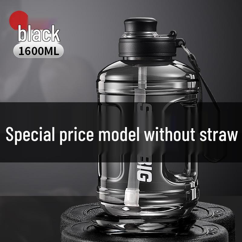 Ton Ton Large Capacity Sports Water Bottle with Straw