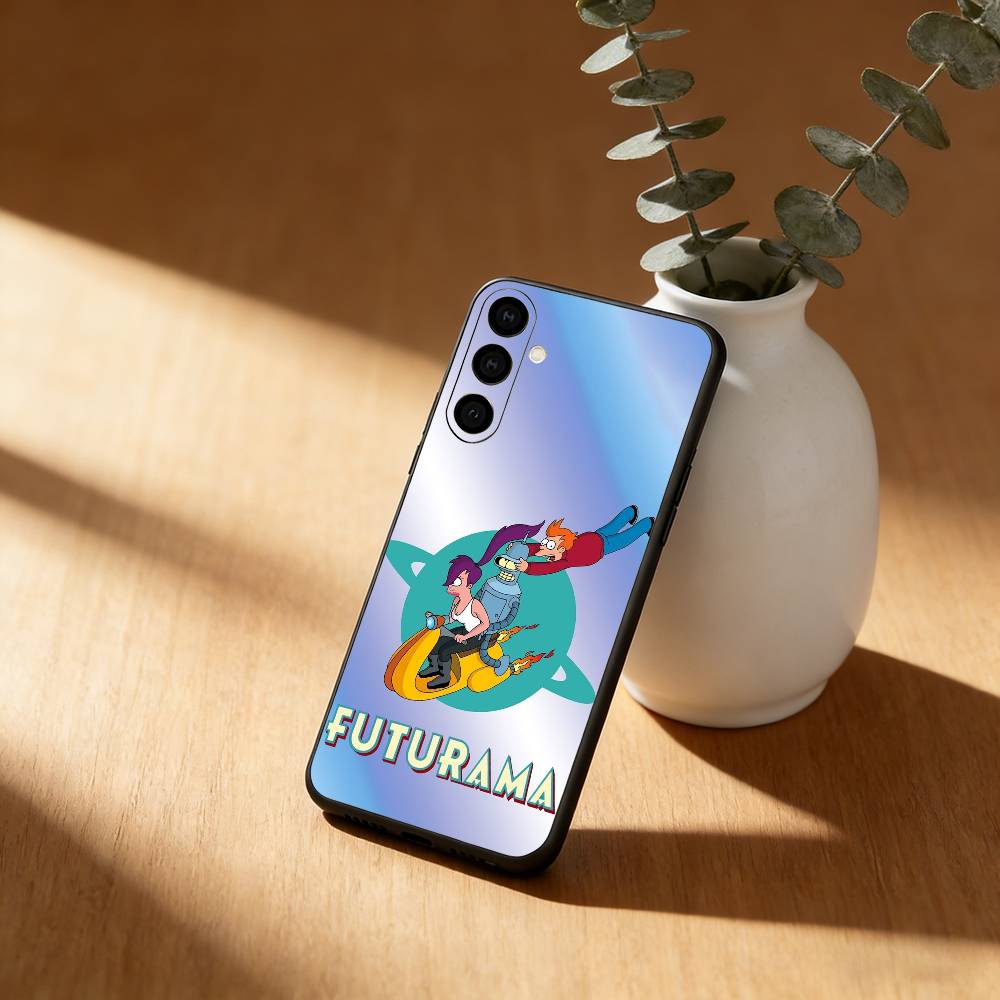 Cartoon F-Futurama wallpaper Phone Case For Samsung GalaxyA13,21s,22,31,32,52,53,71,72,73,Soft Black Cover