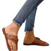 Summer 2024 Plus Size Women's Toe Cover Casual Sandals & Slippers