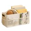 Large Capacity Desktop Storage Box Folding With Mesh Organizer Dividers Folding Storage Box Mesh Organizer Cosmetics Organizer