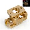 Oldham Coupling Ender 3 V2 Cr10 Cr10S Pro T8 Screw Coupler Z-Axis 8Mm Brass Lead Screw  Bed For 3D Printer Parts