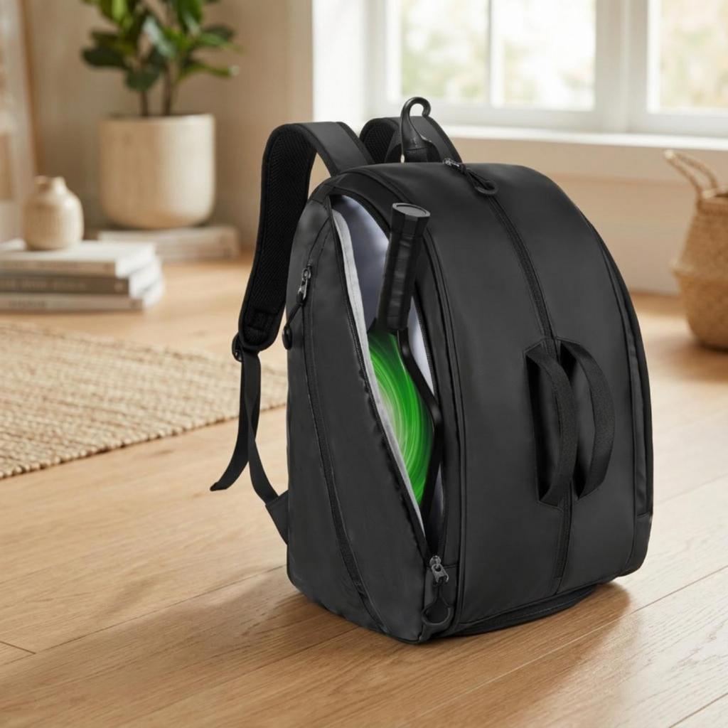 Racket Backpack Ventilated Tennis Waterproof for Commuting