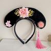 Antique Headdress Ancient Style Headwear Antique Headband Hanfu Hair Hoop Chinese Style Headwear