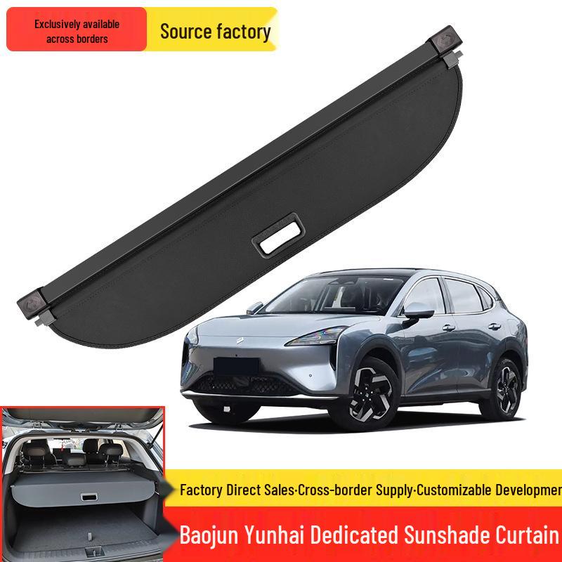 Baojun Yunhai Trunk Sunshade Curtain & Partition Board for Car Interior Modification Accessories