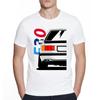 Vintage Cool Automotive Love E30 E32 Car Classic Print T-Shirt Men Boy Casual BW Harajuku Hip Hop Streetwear Old-school Tops