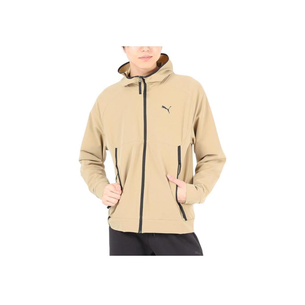 Puma Tech Track Jacket Men Jacket Light-Brown 626178-83