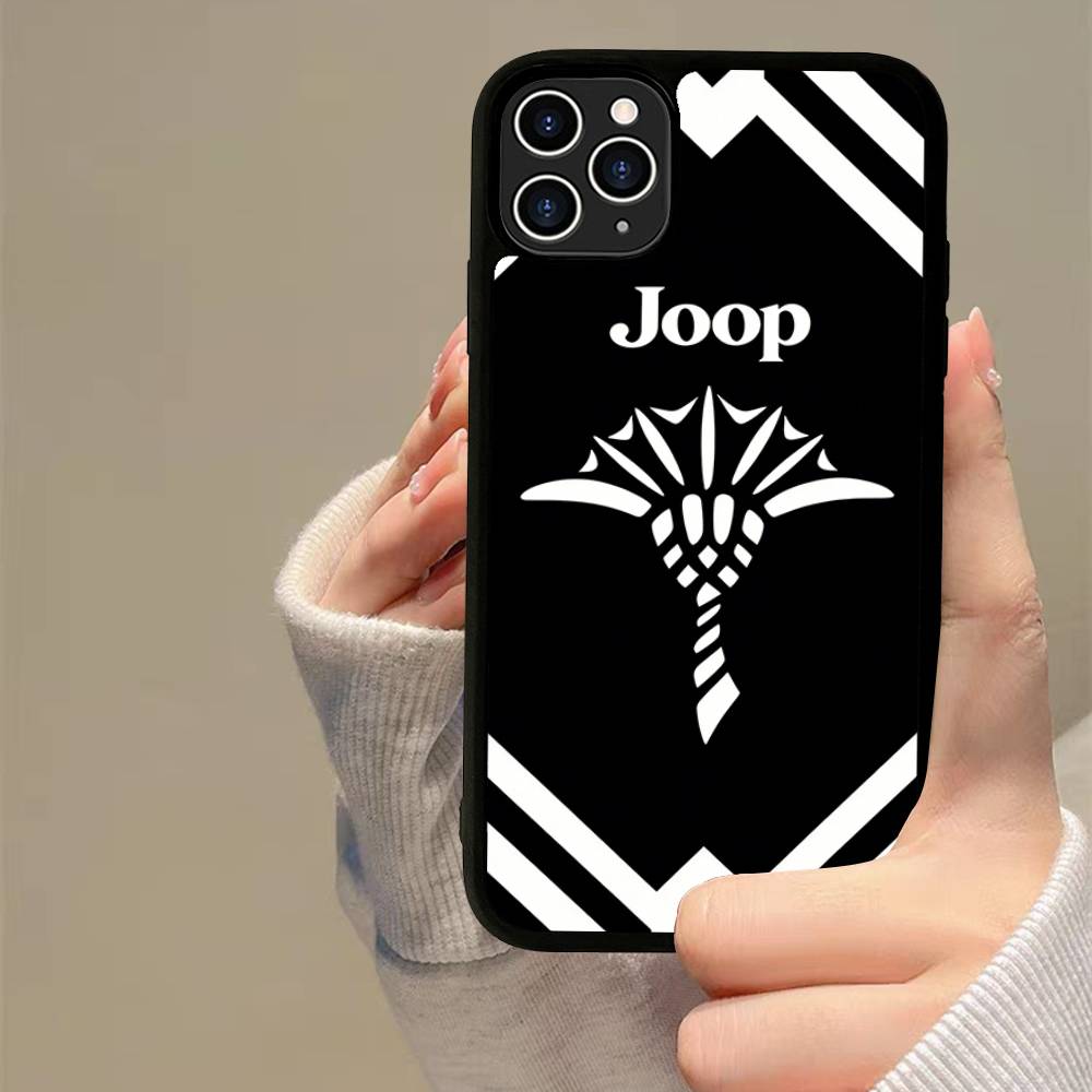 

Luxury Fashion J-Joop PC+TPU Phone Case For IPhone 17 16 15 14 13 12 11 Pro Max Plus Kawaii Cartoon Cover iPhone 15 plus