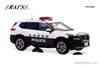 RAI'S 1/43 Scale Nissan X-Trail S e-4ORCE (T33) 2023 Hokkaido Prefectural Police Expressway Traffic Police Vehicle, Finished Model, H7432304