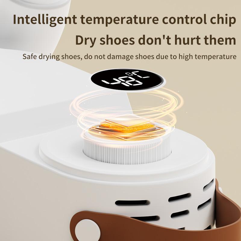 Portable Electric Shoe Dryer Intelligent Timer Adjustable Shoe and Boot Dryer Deodorizing Sterilizing Dryer For Socks Boots shoe