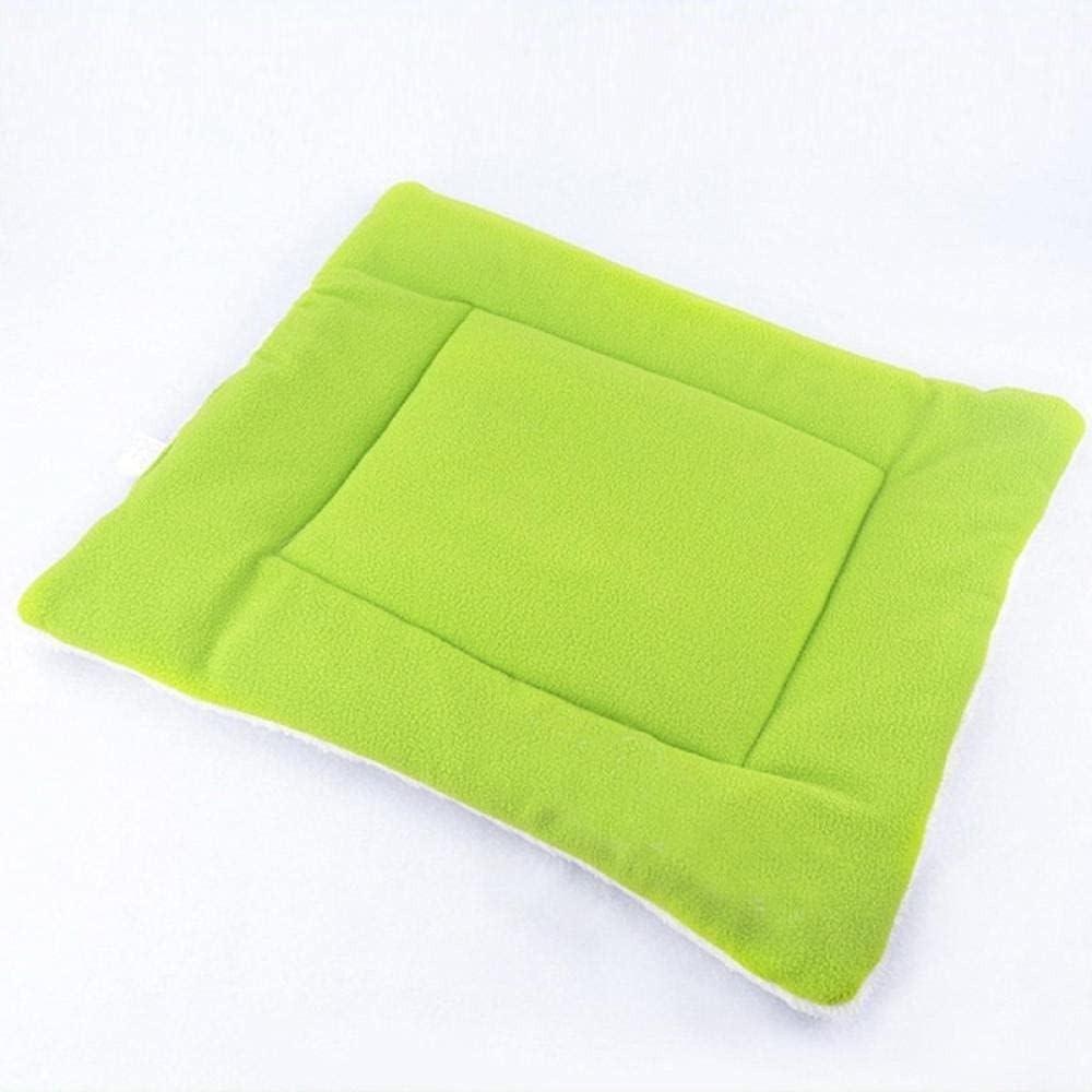 Cozy Soft Bed Mat Green Plush Pet Mat Cozy Pet Dog Bed Dogs