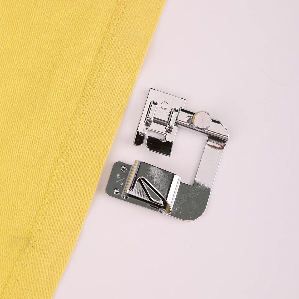 1/3 ks sada přítlačných patek pro šicí stroje s válcovaným lemem, sada multifunkčních elektrických šicích strojů pro domácnost