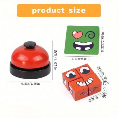 Interactive Puzzle Toy for Kids Ages 3+ , Educational Learning Toy for Logical Thinking , Perfect Christmas & Halloween Gift