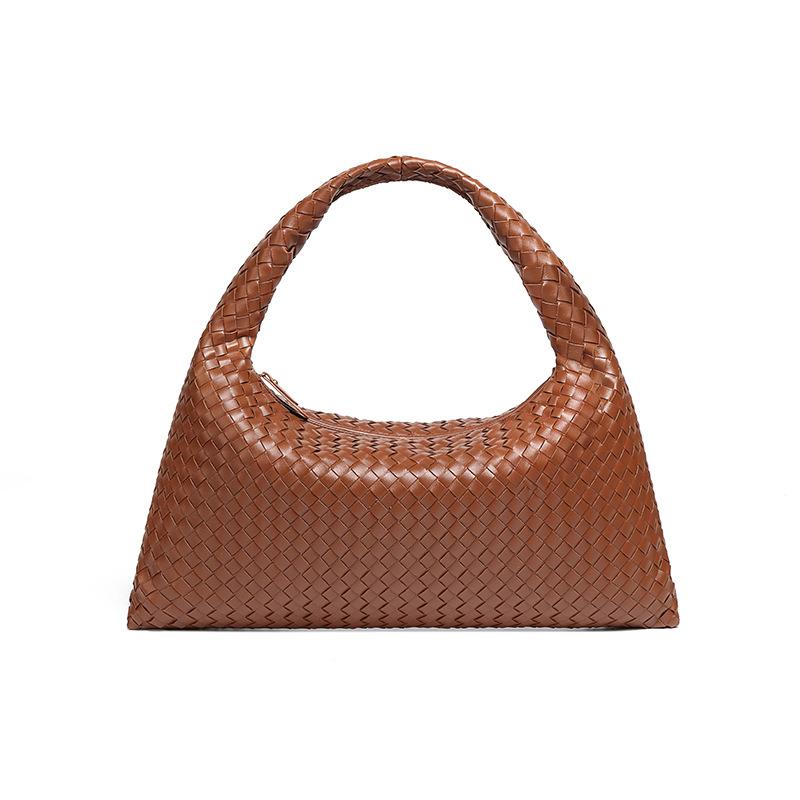 High-end, Large-capacity, High-quality Handbag, Commuter Hand-woven Bag, Simple, Fashionable and Trendy Handbag