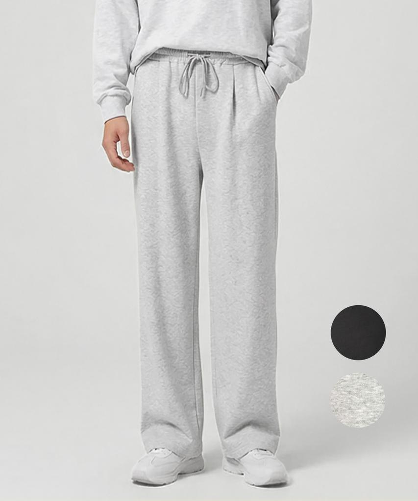 KIM YOUNG JOO GOLF Spring/Autumn Wide Fit Double-Pleat Matching Men'S Elastic Waist Pants Dqsmsl12