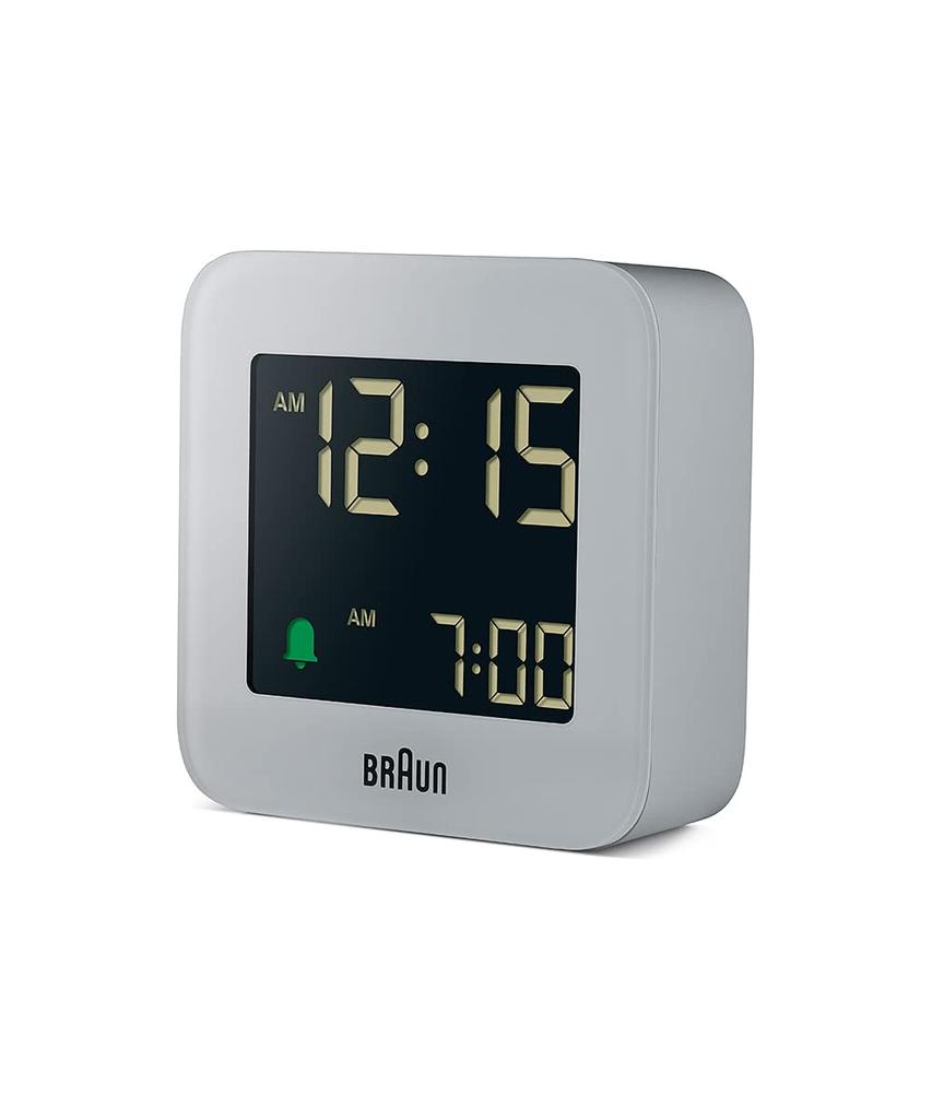 Importovaný digitální budík BC08G [běžný produkt] BRAUN/hnědá