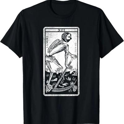 T-shirt Carte de Tarot de la Mort Vintage, XIII T-Shirt