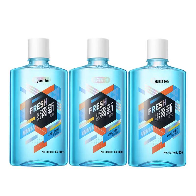 

Shuke Cool Mint Fresh Mouthwash 3-Pack