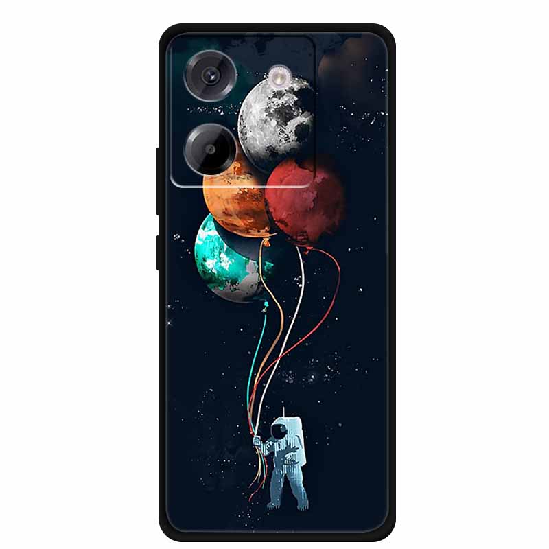 For Xiaomi Poco M7 Pro 5G Case Cartoon Painting Style Soft Silicone TPU Back Cover Cases for Poco M7 Pro 5G Shockproof Cover New