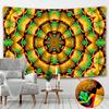 India Mandala Tapestry Wall Hanging Boho Decor Wall Cloth Tapestries Psychedelic Hippie Night Moon Tapestry Mandala Wall Carpet