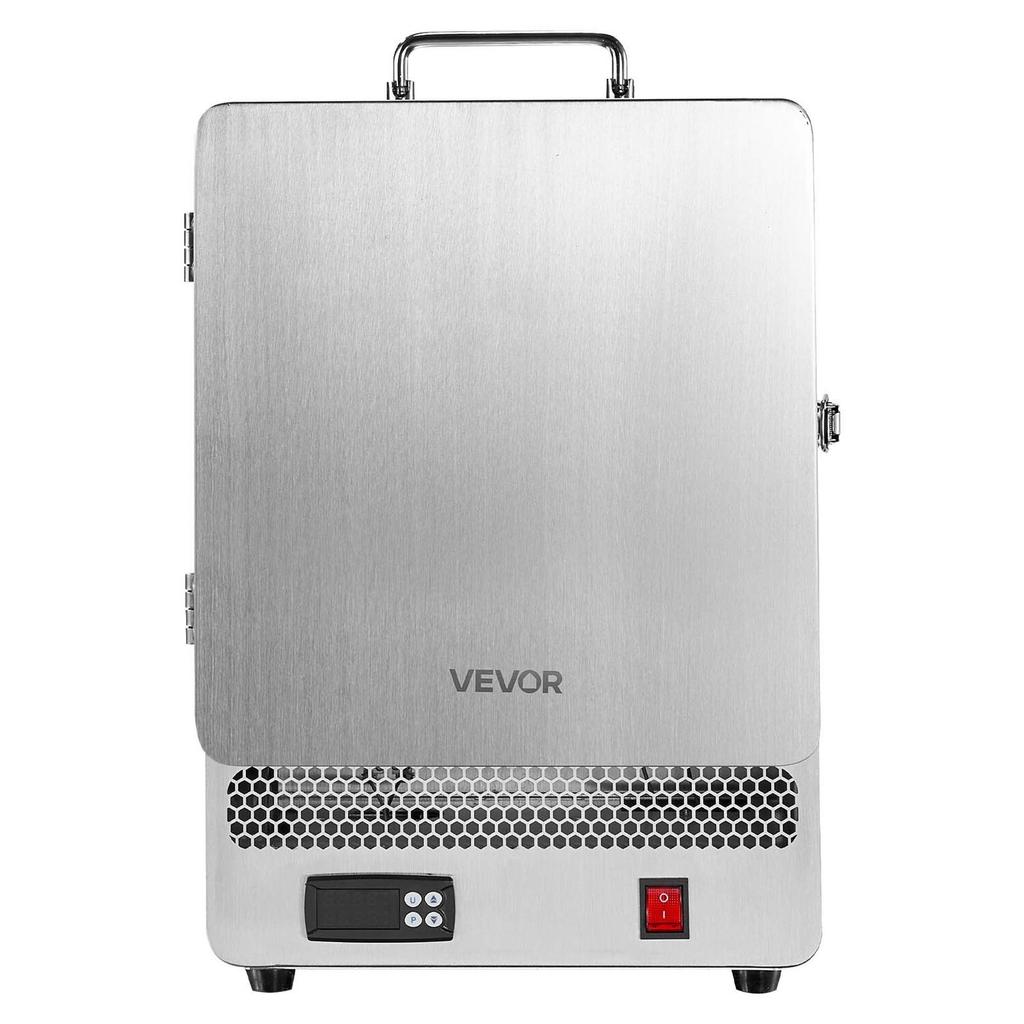 Electric Melting Furnace, 1650W Digital Melting Furnace, Electric Kiln with Max Temperature 2192/1200 for Lost-Wax Casting, Clay DIY, Metal Annealing,