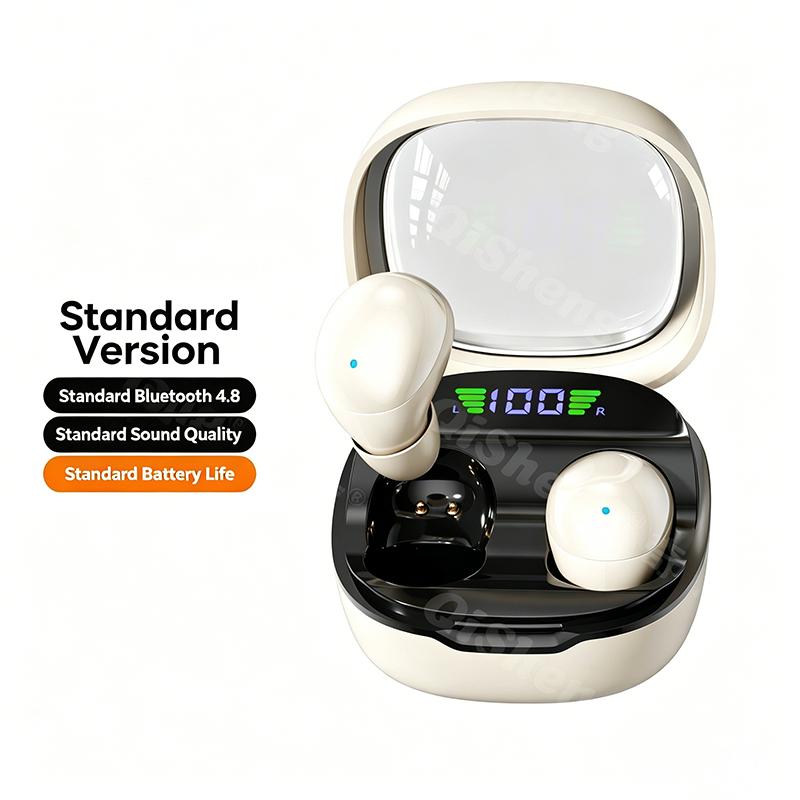 New Arrival Ultra Tiny In-ear Sleep HiFi Stereo Low Latency Gaming for Earbuds LED Display IPX-4 Waterproof Type-C