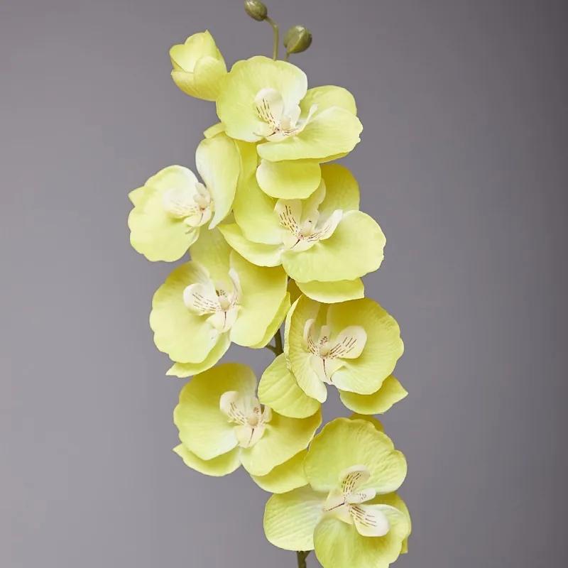 5pcs 9-Heads Artificial Butterfly Orchid Silk Flower 68CM Fake Phalaenopsis Wedding Home Decoration Artificial Flowers