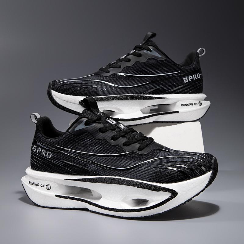 New Men'S Sneakers Thick Bottom Cushioning Running Shoes Athletic Training Carbon Plate Jogging Shoes Women'S Tennis Shoes