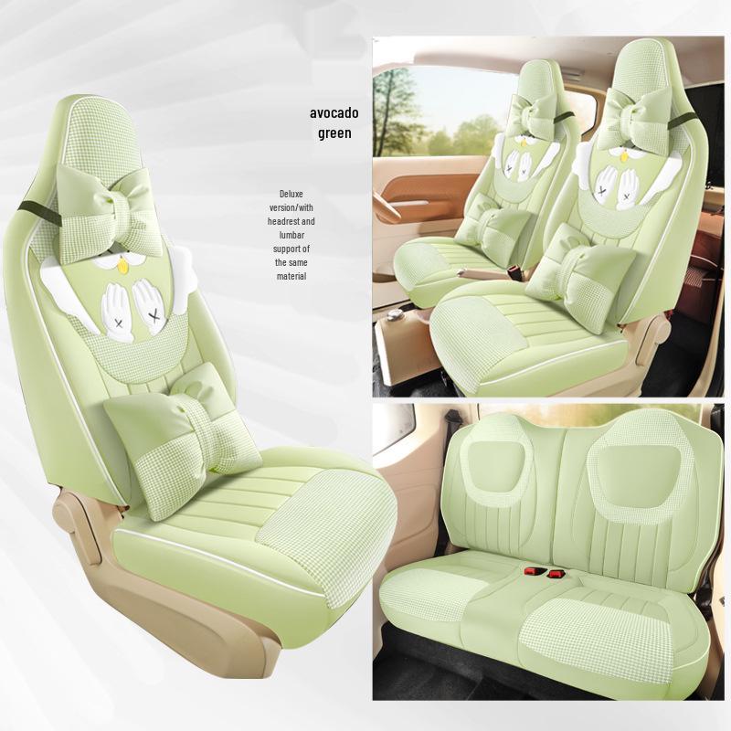 New Wuling Hongguang Mini Third Gen Car Seat Cushion: All-Season One-Piece Set