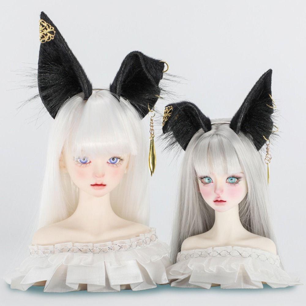 Hairband Simulated Animal Ear Hair Hoop Cute Headwear for Cotton Doll  Doll Hair Decoration
