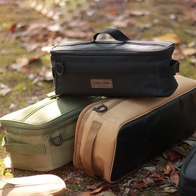 Outdoor Camping Tools Storage Bag Portable Tableware Ground Nail Stove Ground Nail Wind Rope Camping Bag Handbag