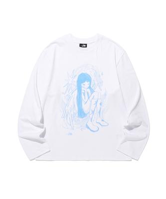 NICEGHOSTCLUB Starry Angel Ls Tee_White(Ng2Gfut552A)