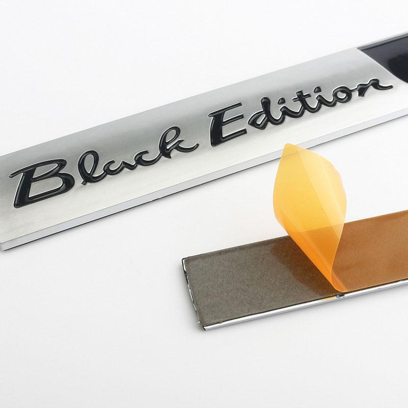 Black Edition S Badge Car Stickers for Lexus LX570 LX470 RX UX GX LS350 Series Modified Accessories Trunk Logo Rear Label Decals