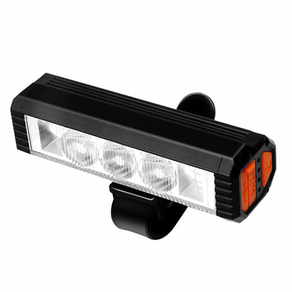 LED Cycling Flashlight 2500mAh Super Bright Headlight Power Display Bicycle Handlebar Light Bicycle Accessories