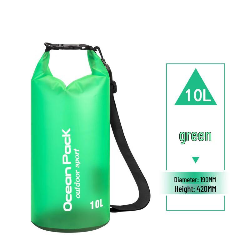 MDNG Outdoor Translucent Waterproof Dry Bag 10L