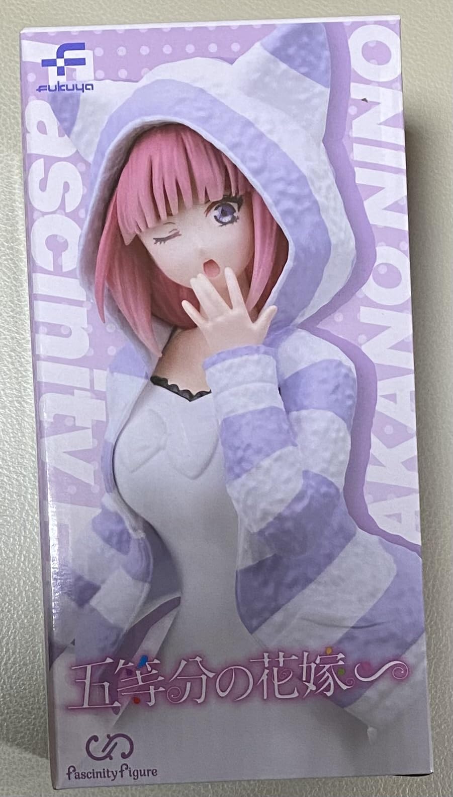 

The Quintessential Quintuplets Fascinity Figure Cat Ears Hoodie Nakano Nino Figure Nino