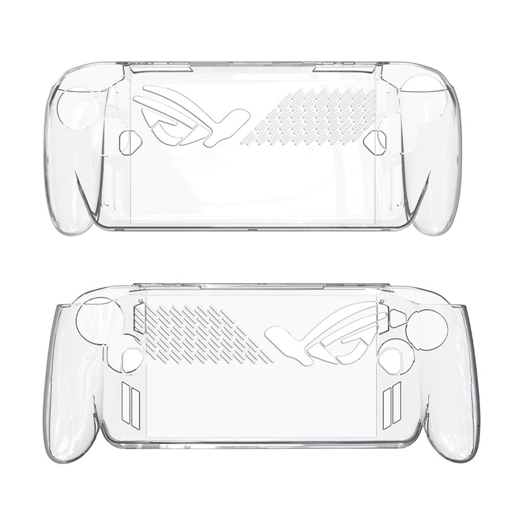 Clear Transparent Case for ROG Xbox Ally X Anti-Slip Anti-Drop Sweatproof Slim Cover Protector Handheld Protective Cover 1/2Pcs