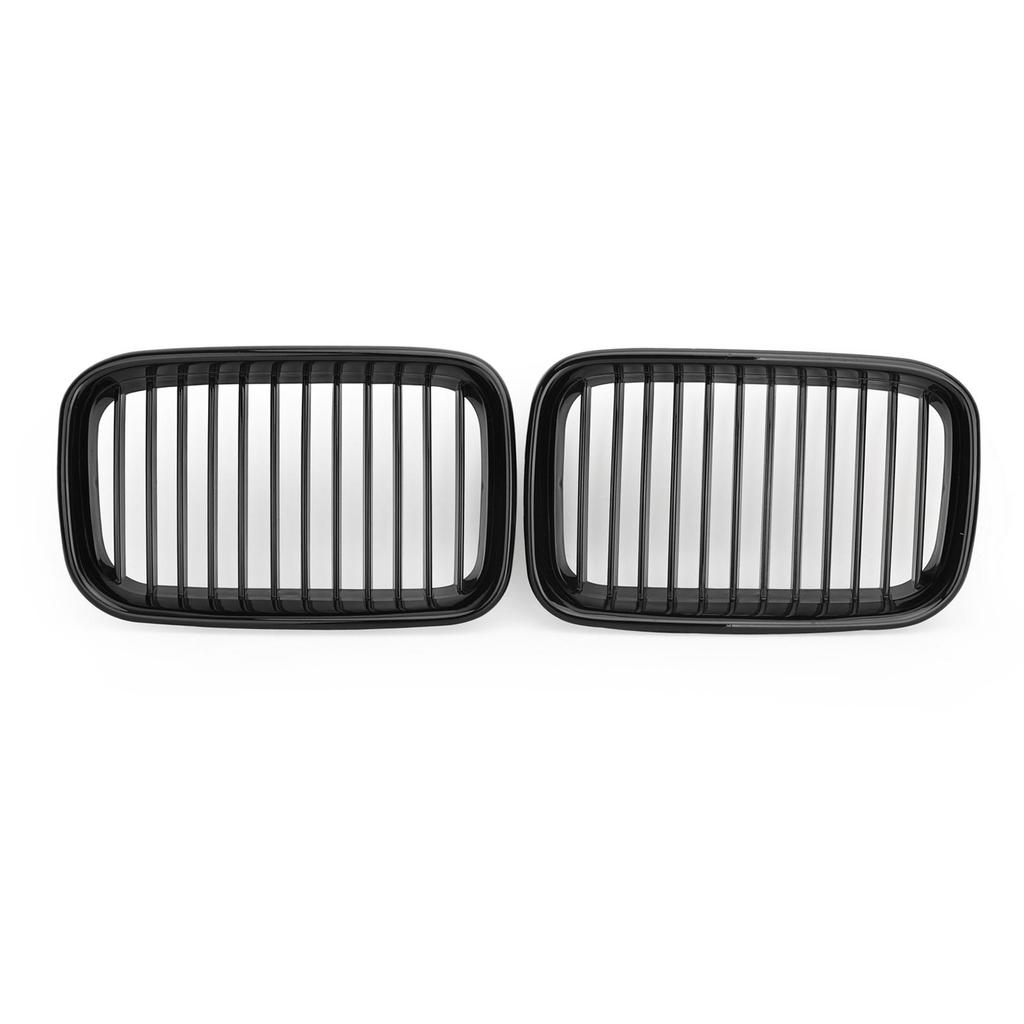 Kidney Sport Hood Grill Grille For 1992-1996 BMW E36 318i 325i Glossy Black