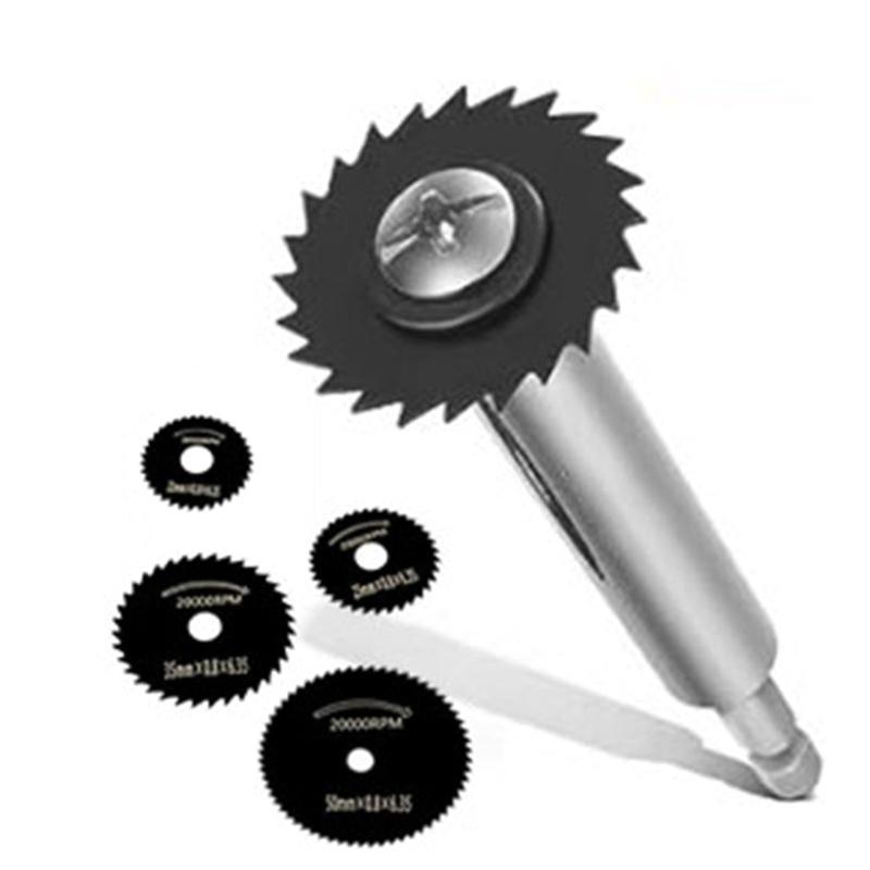 HSS Cut Disc Wheel Cutting Cutter Shank for Wood Plastic Soft Metal Cutting