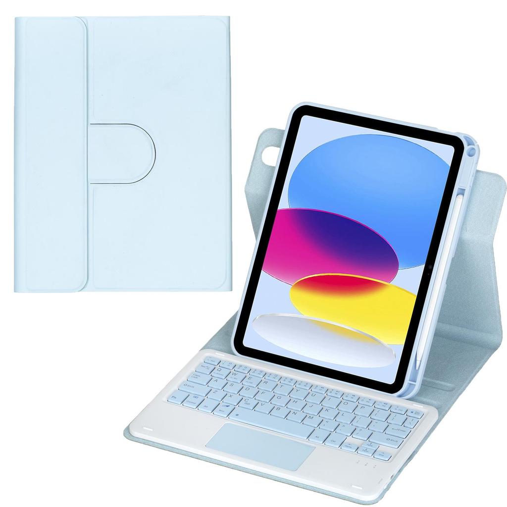iPad 11 A16 Tablet 360° Rotating Protective Case with Magic Keyboard and Gradient Backlit Keyboard