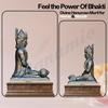 Silver Hanuman Ji Idol Statue for Car Dashboard - Divine Bajrangbali Murti, Perfect Hindu God Gift Item and Home Puja Decoration Ideal Hanuman