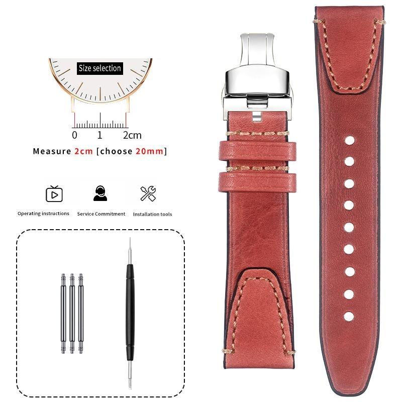 Leather watch strap men For original Jaeger-LeCoultre REVERSO DUOFACE SMALL SECONDS 3988482 MONOFACE Q3858522 Cowhide watchband