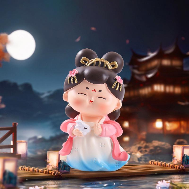 Ντουνχουάνγκ Ιπτάμενη Άψαρα Αρχαίο Στυλ Θεά Στολίδι Διακόσμηση Γραφείου