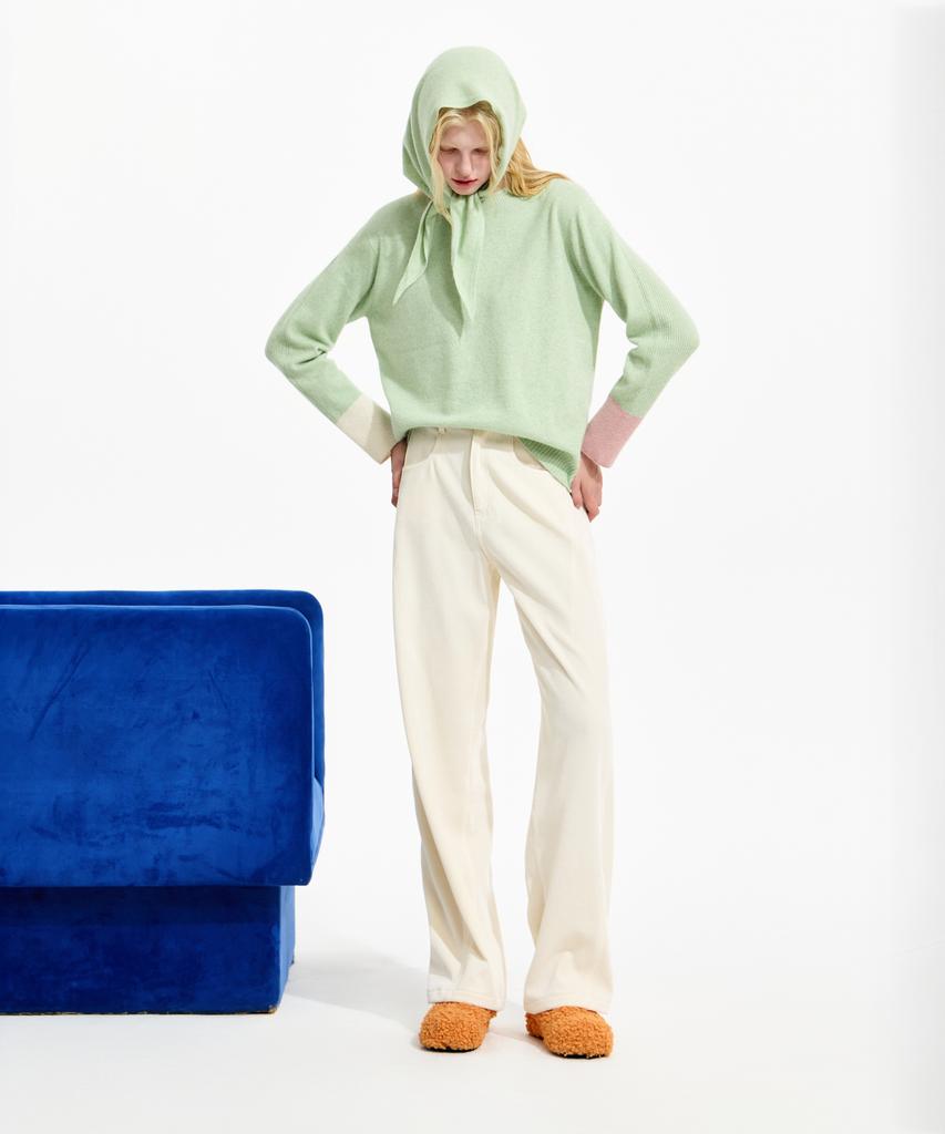 Seunoya 25Fw Chenille Corduroy Barrel Pants