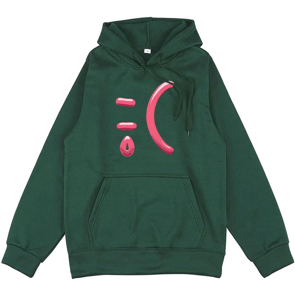 CARITA TRISTE Ana Mena Emilia Hoodies Fashion Winter Long Sleeve Sweatshirts Funny Graphic Clothes Ropa Hombre Sudaderas