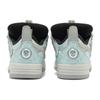 Aape x Li Ning Wave Comfortable And Trendy Slip Resistant Abrasion Resistant Low top Skateboard Shoes Women's Gray Blue AECS088-6