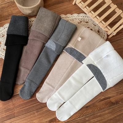 Children's Fleece Thickened Tights Autumn Winter New Warm Kids Leggings Simple Student Princess Dance Teenage Pantyhose 5-12Year