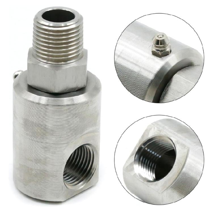 Leakproof Rotating Hose Reel Swivel 1/2inch 5124-Ni-AL MXF Hose Reel Swivel Industrial Garden Application