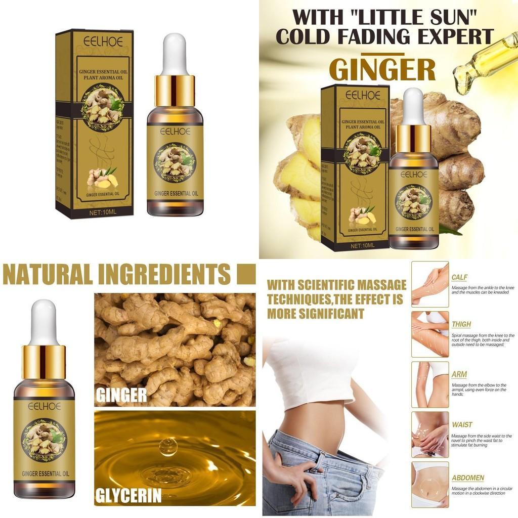 Eelhoe Ingwer Schlankheits-Ätherisches Öl Zur Straffung Der Haut Feuchtigkeitsspendend Und Formgebend