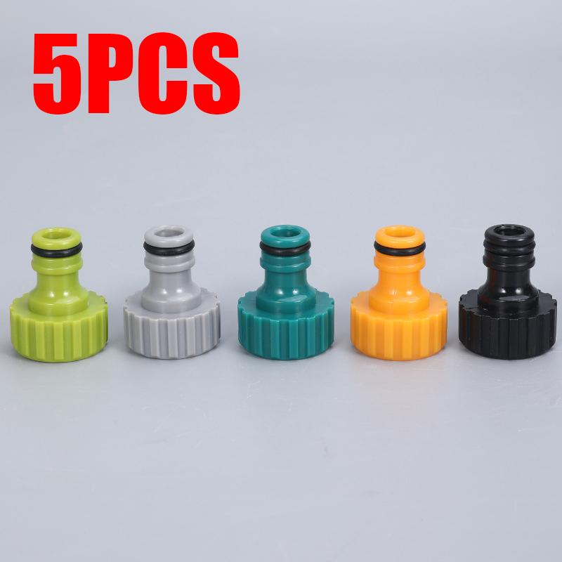 Washing Machine 3/4" Internal Thread ABS Plastic Standard Connector 1/2" Conversion Connector Pacifier Faucet Connector Car Wash